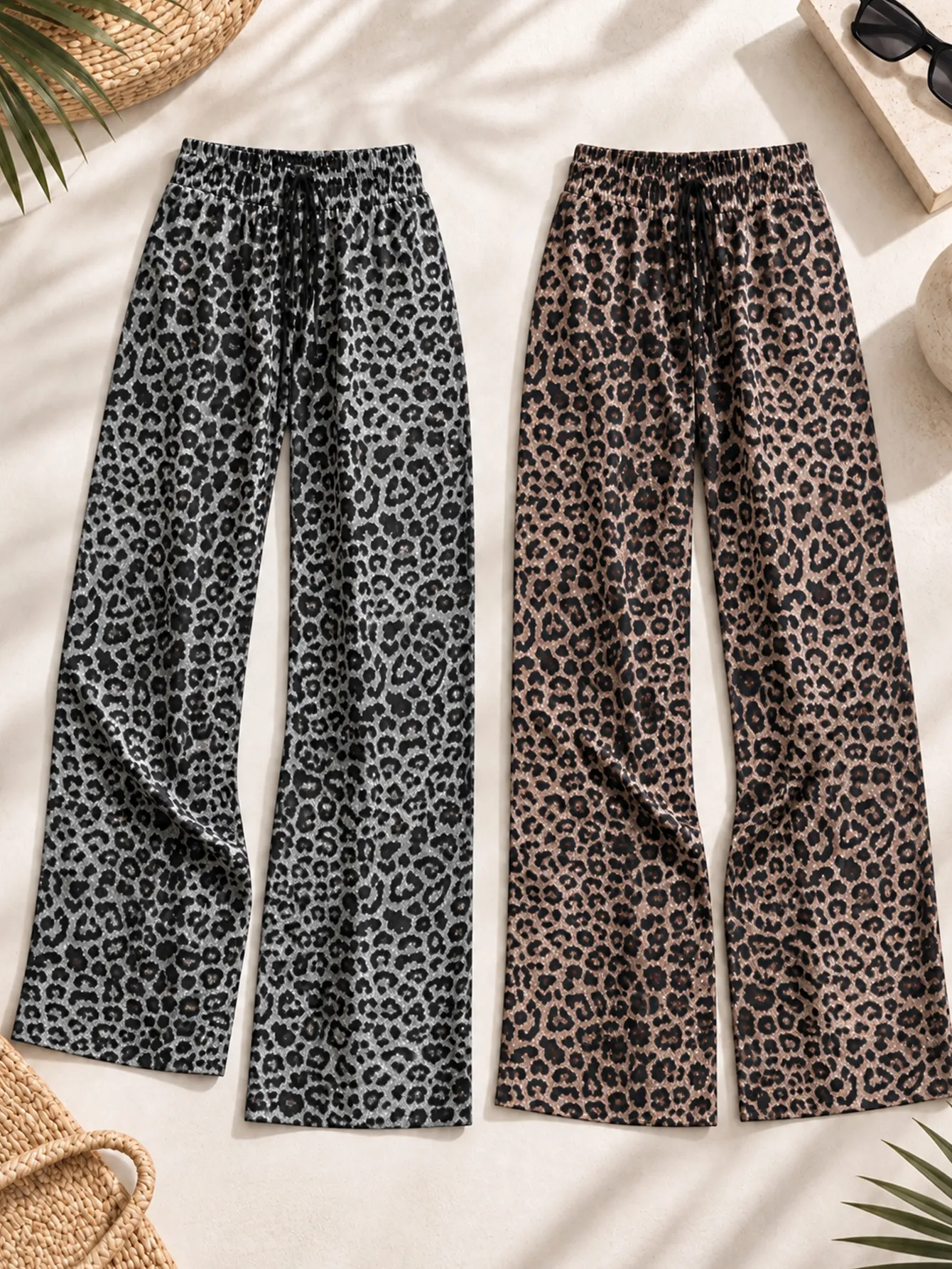 AD2651 pantalon animal print 15719